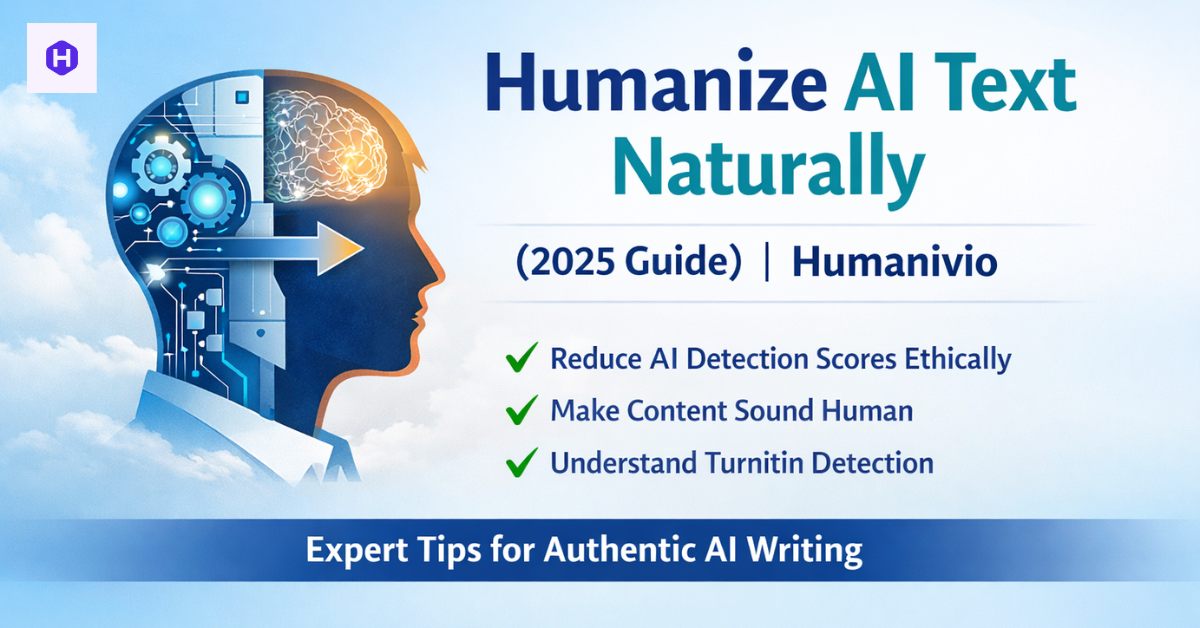 Humanize AI text naturally with Humanivio and reduce AI detection ethically.